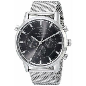 Tommy Hilfiger pánské stříbrné hodinky - 000 (000)
